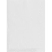 Plymor 12" x 16" (Pack of 100), 2 Mil Flat Open Clear Plastic Poly Bags