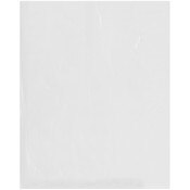 Plymor 16" x 20" (Pack of 100), 2 Mil Flat Open Clear Plastic Poly Bags