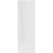 Plymor 2" x 6" (Pack of 100), 2 Mil Flat Open Clear Plastic Poly Bags