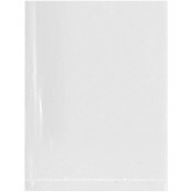 Plymor 3" x 4" (Pack of 100), 2 Mil Flat Open Clear Plastic Poly Bags