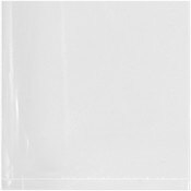 Plymor 4" x 4" (Pack of 100), 2 Mil Flat Open Clear Plastic Poly Bags