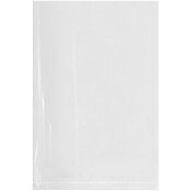Plymor 4" x 6" (Pack of 100), 2 Mil Flat Open Clear Plastic Poly Bags