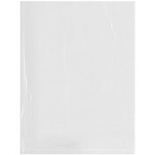 Plymor 6" x 8" (Pack of 100), 2 Mil Flat Open Clear Plastic Poly Bags