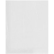 Plymor 8" x 10" (Pack of 100), 2 Mil Flat Open Clear Plastic Poly Bags
