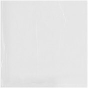 Plymor 8" x 8" (Pack of 100), 2 Mil Flat Open Clear Plastic Poly Bags