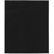 Plymor 15" x 18" (Pack of 100), Black 2 Mil Flat Open Plastic Poly Bags