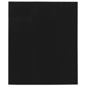 Plymor 15" x 18" (Pack of 100), Black 2 Mil Flat Open Plastic Poly Bags
