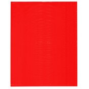 Plymor 12" x 15" (Pack of 100), Red 2 Mil Flat Open Plastic Poly Bags