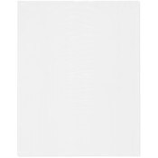 Plymor 12" x 15" (Pack of 100), White 2 Mil Flat Open Plastic Poly Bags