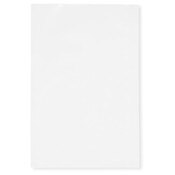 Plymor 4" x 6" (Pack of 100), White 2 Mil Flat Open Plastic Poly Bags