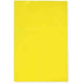 Plymor 4" x 6" (Pack of 100), Yellow 2 Mil Flat Open Plastic Poly Bags