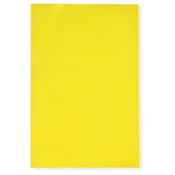 Plymor 4" x 6" (Pack of 100), Yellow 2 Mil Flat Open Plastic Poly Bags