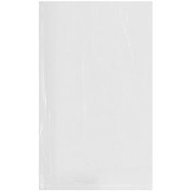 Plymor 6" x 10" (Pack of 100), 3 Mil Flat Open Clear Plastic Poly Bags