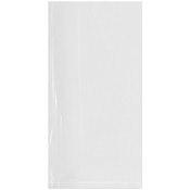 Plymor 8" x 16" (Pack of 100), 3 Mil Flat Open Clear Plastic Poly Bags