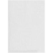 Plymor 14" x 20" (Pack of 100), 4 Mil Flat Open Clear Plastic Poly Bags