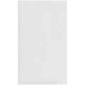 Plymor 14" x 24" (Pack of 50), 4 Mil Flat Open Clear Plastic Poly Bags