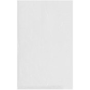 Plymor 15" x 24" (Pack of 50), 4 Mil Flat Open Clear Plastic Poly Bags