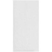 Plymor 15" x 30" (Pack of 50), 4 Mil Flat Open Clear Plastic Poly Bags