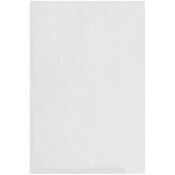 Plymor 16" x 24" (Pack of 50), 4 Mil Flat Open Clear Plastic Poly Bags