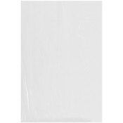 Plymor 20" x 30" (Pack of 100), 4 Mil Flat Open Clear Plastic Poly Bags