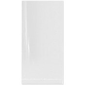 Plymor 2" x 4" (Pack of 100), 4 Mil Flat Open Clear Plastic Poly Bags