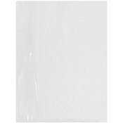Plymor 30" x 40" (Pack of 100), 4 Mil Flat Open Clear Plastic Poly Bags