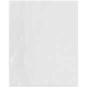 Plymor 34" x 40" (Pack of 100), 4 Mil Flat Open Clear Plastic Poly Bags