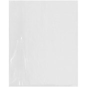 Plymor 34" x 40" (Pack of 100), 4 Mil Flat Open Clear Plastic Poly Bags