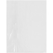 Plymor 38" x 50" (Pack of 100), 4 Mil Flat Open Clear Plastic Poly Bags