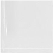 Plymor Flat Open Clear Plastic Poly Bags, 4 Mil, 3" x 3" (Pack of 100)