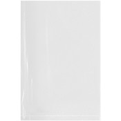 Plymor 4" x 6" (Pack of 100), 4 Mil Flat Open Clear Plastic Poly Bags