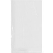 Plymor 6" x 10" (Pack of 100), 4 Mil Flat Open Clear Plastic Poly Bags