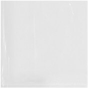 Plymor 6" x 6" (Pack of 100), 4 Mil Flat Open Clear Plastic Poly Bags