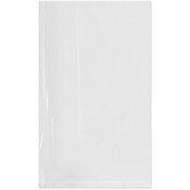 Plymor 9" x 15" (Pack of 100), 4 Mil Flat Open Clear Plastic Poly Bags