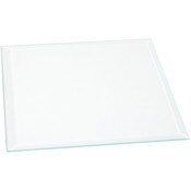 Plymor 5" Square, 3mm Thick Beveled Clear Glass