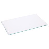 Plymor 5" x 8" Rectangle, 3mm Thick Beveled Clear Glass