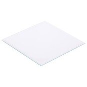Plymor 6" x 8" Diamond-Shaped, 3mm Thick Beveled Clear Glass