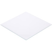 Plymor 7" x 9" Diamond-Shaped, 3mm Thick Beveled Clear Glass