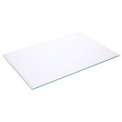 Plymor 12" x 18" Rectangle, 5mm Thick Beveled Clear Glass