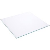 Plymor 14" Square, 5mm Thick Beveled Clear Glass