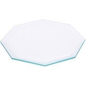Plymor 5" Octagon, 5mm Thick Beveled Clear Glass