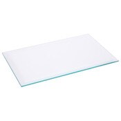 Plymor 5" x 8" Rectangle, 5mm Thick Beveled Clear Glass