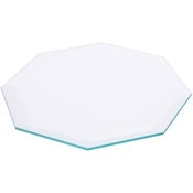 Plymor 6" Octagon, 5mm Thick Beveled Clear Glass