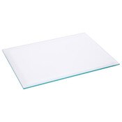 Plymor 6" x 8" Rectangle, 5mm Thick Beveled Clear Glass