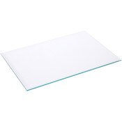 Plymor 8" x 12" Rectangle, 5mm Thick Beveled Clear Glass