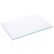 Plymor 8" x 12" Rectangle, 5mm Thick Beveled Clear Glass