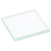Plymor 1" Square, 3mm Thick Non-Beveled Clear Glass