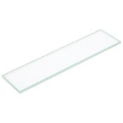 Plymor 1" x 4" Rectangle, 3mm Thick Non-Beveled Clear Glass