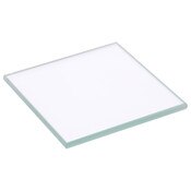 Plymor 2" Square, 3mm Thick Non-Beveled Clear Glass