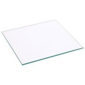 Plymor 5" Square, 3mm Thick Non-Beveled Clear Glass